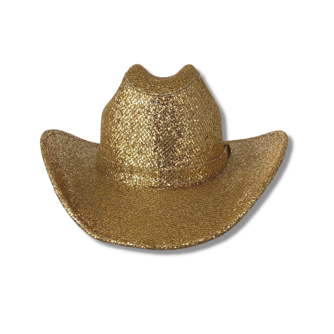 Sombrero Vaquero Brillitos Escarchado