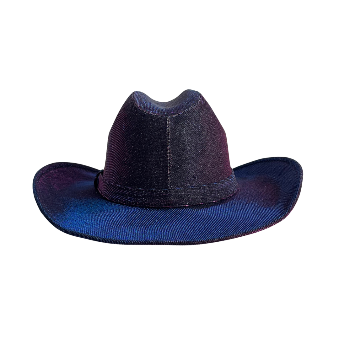 Sombrero Andromeda Morado Tornasol