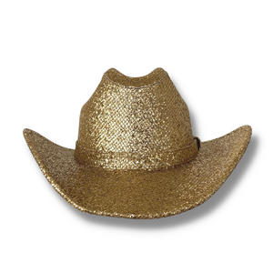 Sombrero Vaquero Brillitos Escarchado