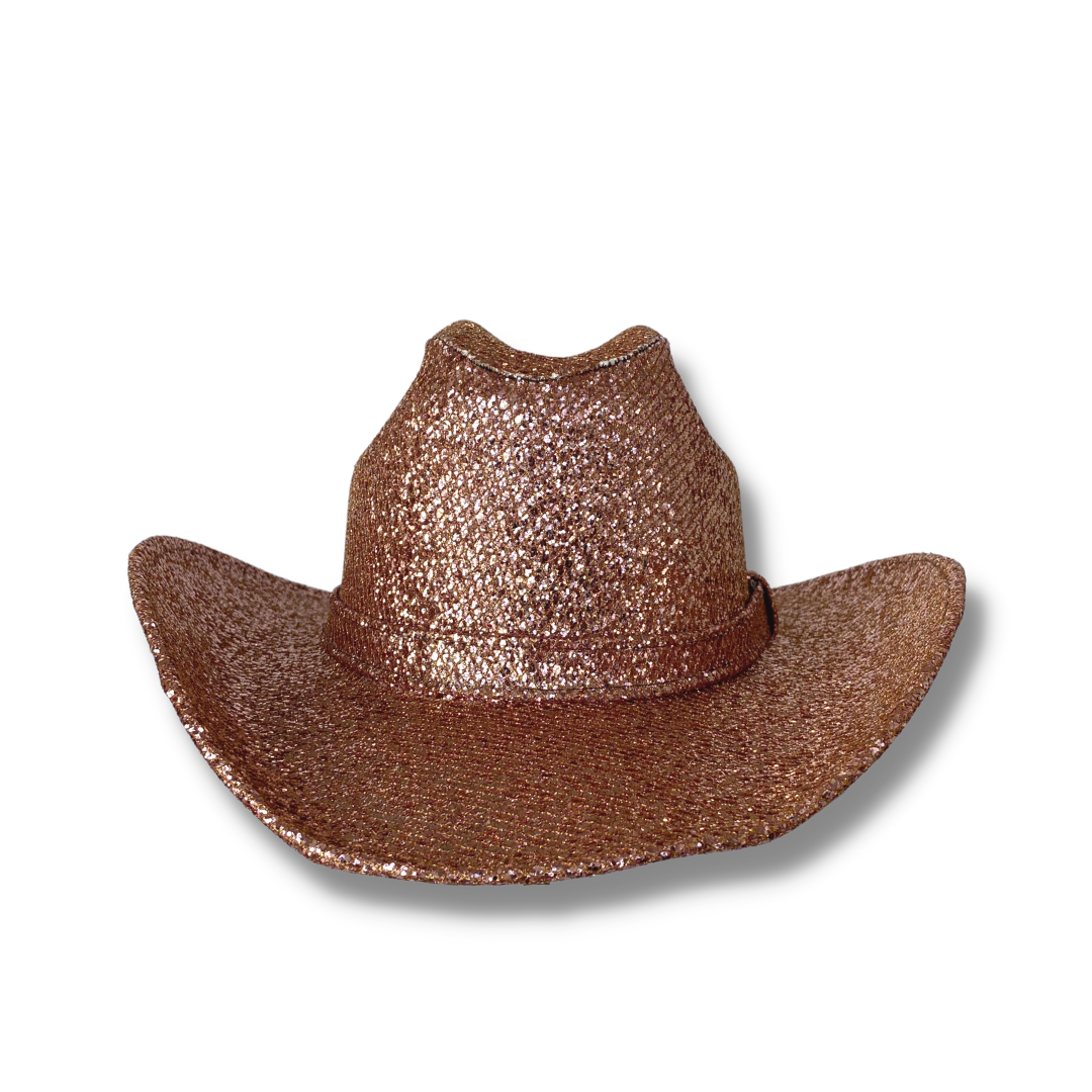 Sombrero Vaquero Brillitos Escarchado