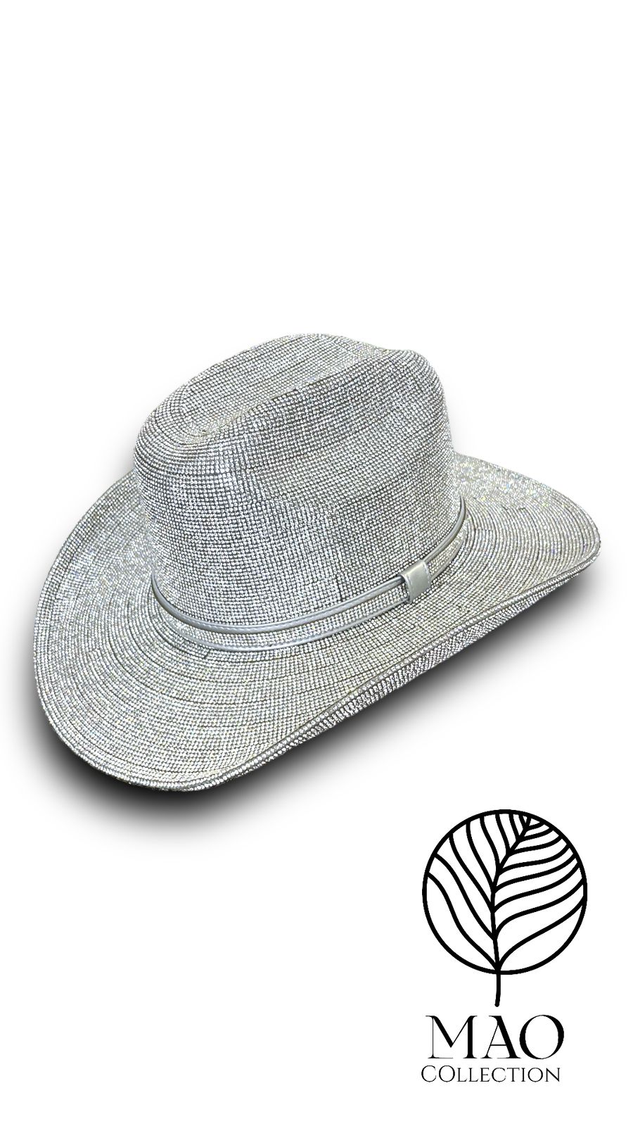 Sombrero tipo Swarovski