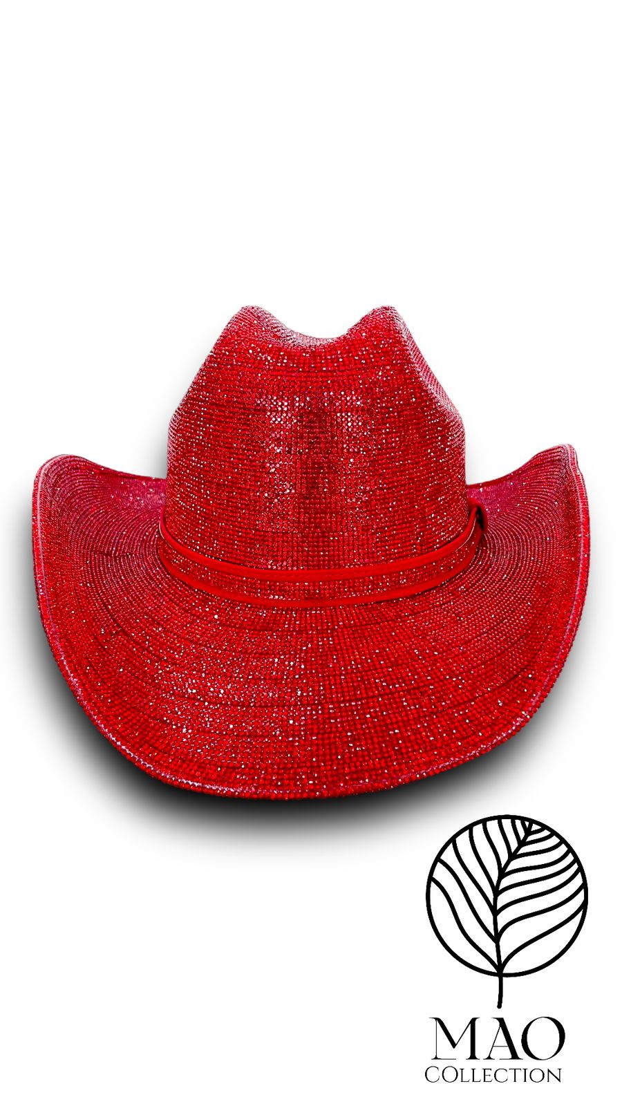 Sombrero tipo Swarovski